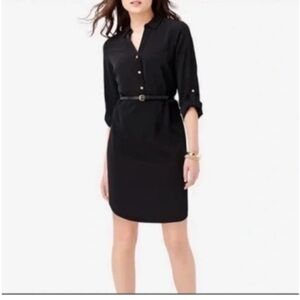 🖤The Limited Ashton Black Shirt Dress